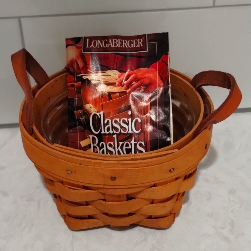 Longaberger Thyme Booking Basket 98'
